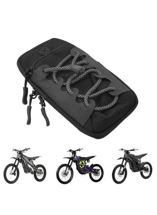 حقيبة القوائم الأمامية العالمية للدراجات الرملية الكهربائية - أسود، تناسب Sur Ron LBX E-Ride Pro Rawrr Mantis، تحتوي على الهاتف والمفاتيح - pzsku/Z1588234007C223F35EE1Z/45/1742805172/faffd2cc-92ec-46bd-b334-ca10199d25c5