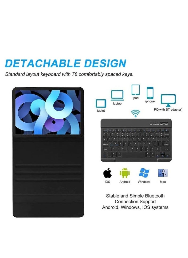 Honor Pad X9 11.5 inch 2023 case for, Slim Protective Case with Detachable Wireless Bluetooth Keyboard  Mouse