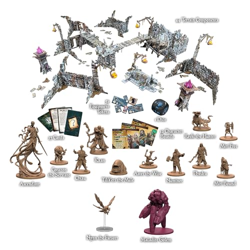Battle Systems Maladum The Forbidden Creed Expansion Fantasy Dungeon Crawler Game Immersive Terrain Solo Coop and Adversarial Play - Image 5