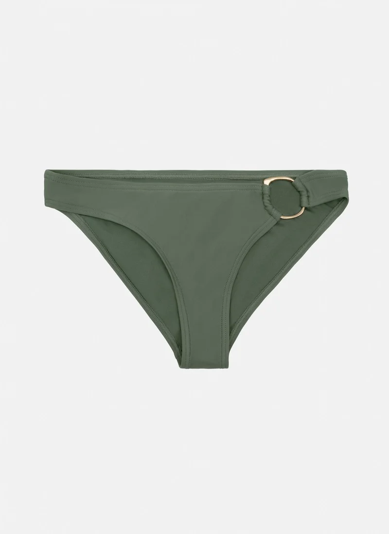 Lichi Bikini bottoms with golden ring