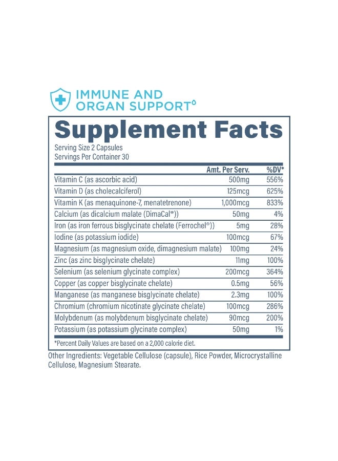 ريفايف إسينشال فيتامين - تركيبة يومية لدعم المناعة وصحة القلب والأحماض الدهنية الأساسية - 30 كبسولة هلامية - Image 4