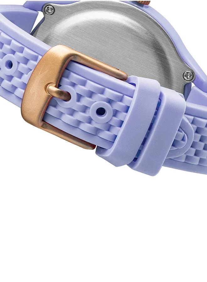 Slazenger Slazenger Unisex 2035 Movement Watch, Analog Display and Silicone Strap - SL.9.6370.3.05, Light Blue