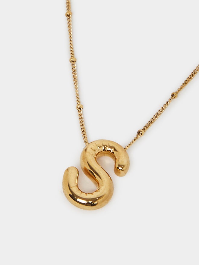 Styli Styli Initial S Pendant Necklace - Image 3