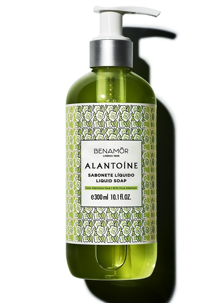 BENAMÕR Alantoine Liquid Hand Soap – Moisturizing Glycerin Soap with Allantoin & Fresh Lemon Scent, Gentle Cleansing, Paraben-Free & Vegan – 300ml - Image 1