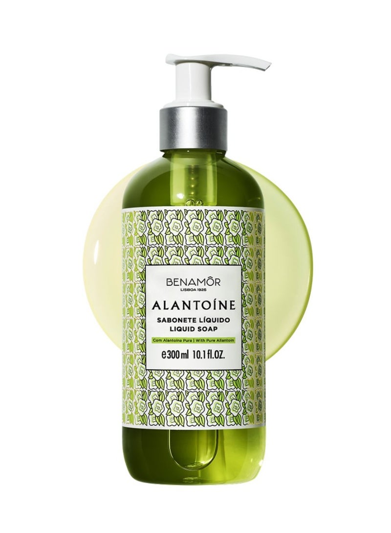 BENAMÕR Alantoine Liquid Hand Soap – Moisturizing Glycerin Soap with Allantoin & Fresh Lemon Scent, Gentle Cleansing, Paraben-Free & Vegan – 300ml - Image 1
