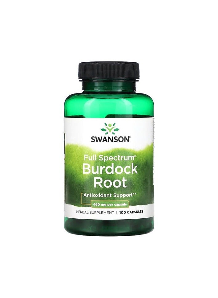 SWANSON جذر الأرقطيون كامل الطيف، 460 مجم، 100 كبسولة