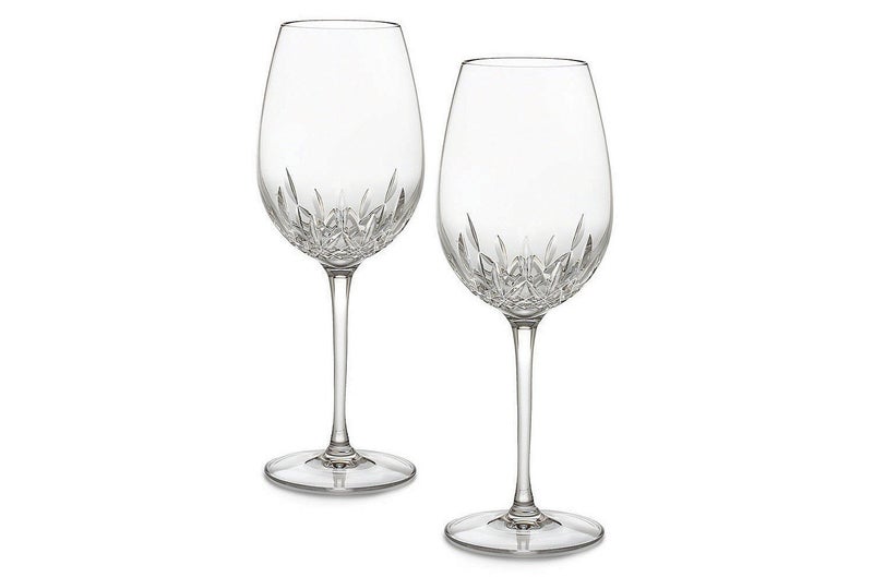 Waterford Waterford Lead Crystal Lismore Essence Set of 2 Goblet 2 Count Pack of 1 Clear 