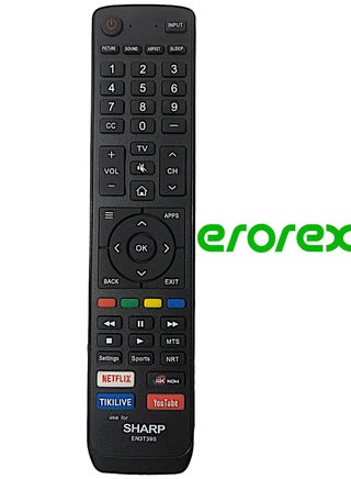 Remote Controller for Sharp Smart TV 4K UHD Original And Genuine Sharp EN3R39S - pzsku/Z1588C8A2F153E18228FDZ/45/_/1716461453/50603d0e-2c0e-45e4-9f9d-3ec1b3de94c3