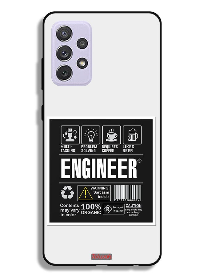 Tolwak Samsung Galaxy A72 5G Protective Case Cover Engineer Sticker - Image 1