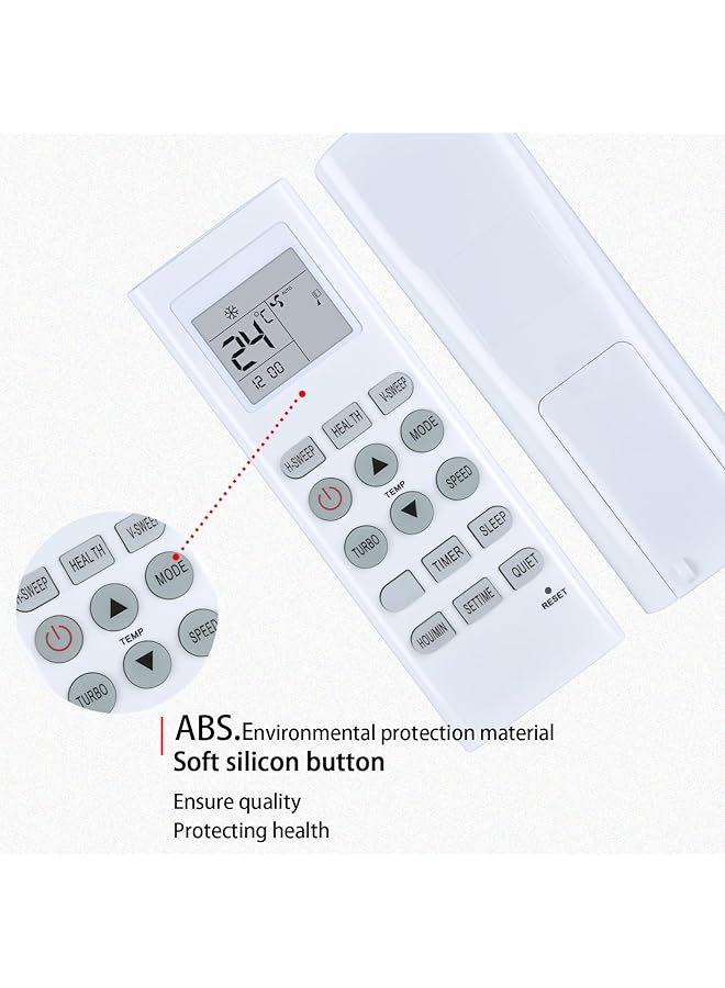 erorex Kkg7B C1 Replace Remote Control Compatible With Changhong Air Conditioner - Image 5