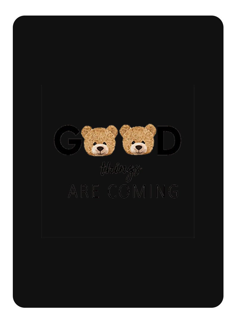 Theodor Protective Flip Case For Samsung Galaxy Tab A 8.4 inch 2020 With Trifold Stand Auto Wake Sleep Shockproof Cover Good thingsa are coming copy - Image 1