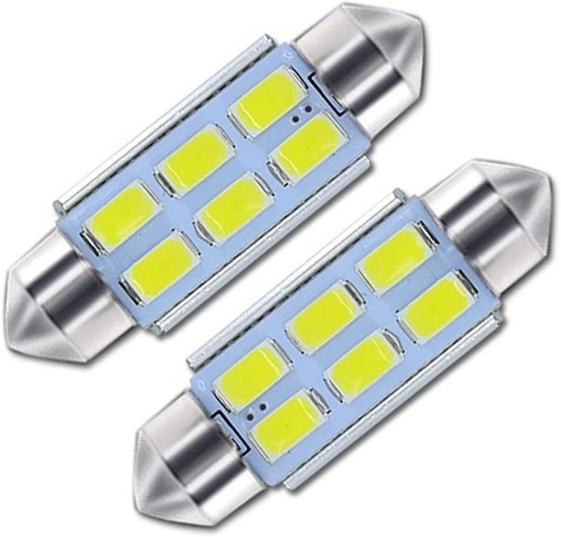 Vuzmode 2Pcs C5W 39mm License Plate Light Bulbs - Image 1