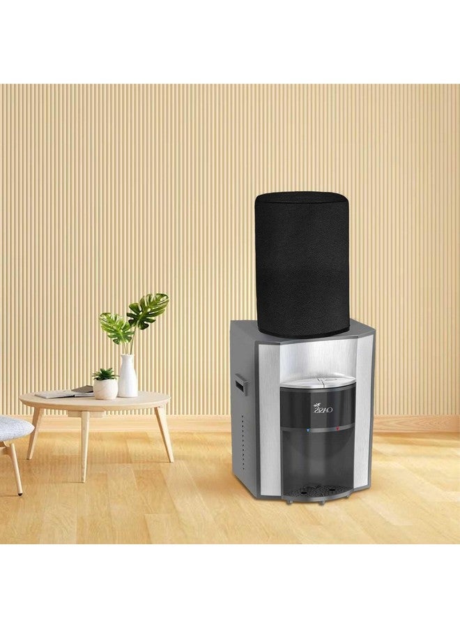 CRASOME Water Dispenser for 20 ltr / Litre Bottle Jar Cover (Black) - Image 2