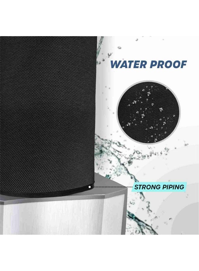 CRASOME Water Dispenser for 20 ltr / Litre Bottle Jar Cover (Black) - Image 5