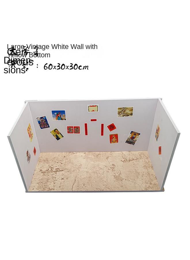 Bluejw Stall Small Kitchen Background Wall Mini Small Kitchen Background Board Wholesale Play House Bezel Toy Accessories - Image 1