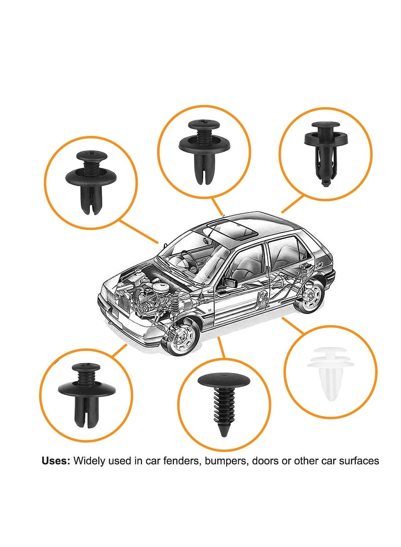 PT Pro PT Pro 100-Piece Car Body Push Retainer Clip Set - HE26  - Image 5