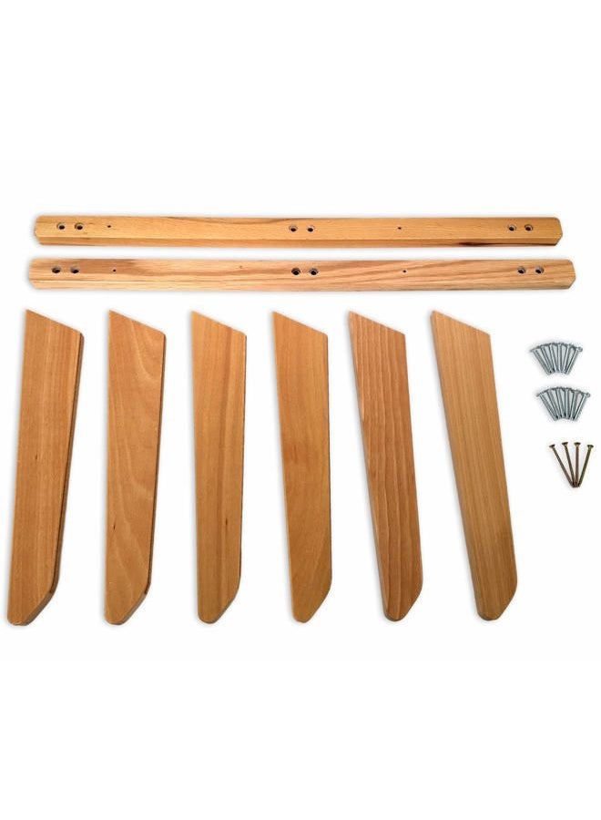 StoreYourBoard Timber Surfboard Wall Rack, Holds 3 Surfboards, Wood Home Storage Mount System, Garage Hanging Organizer Natural - Image 5