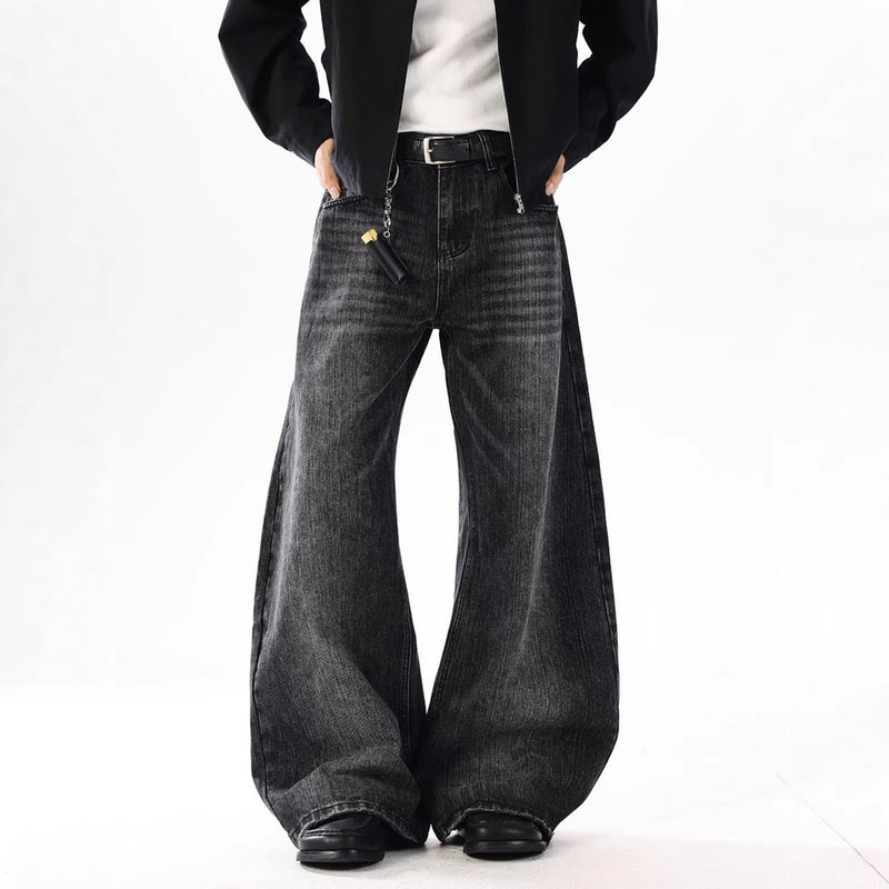 Unisex Casual Daily Denim Jeans - Image 2