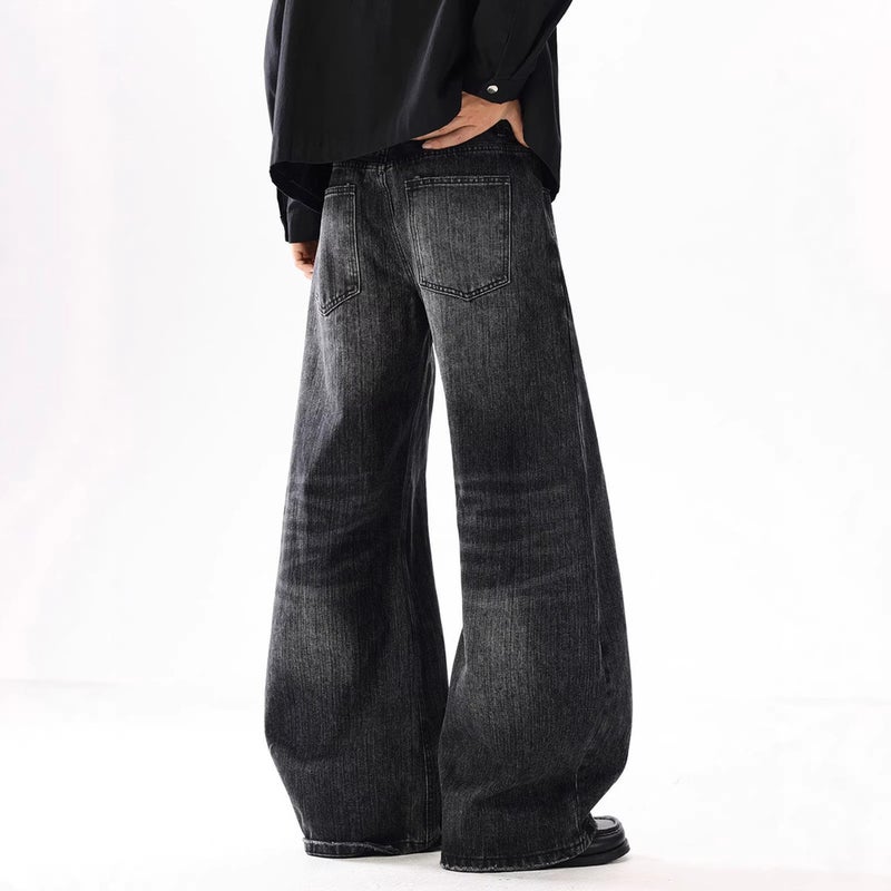 Unisex Casual Daily Denim Jeans - Image 3