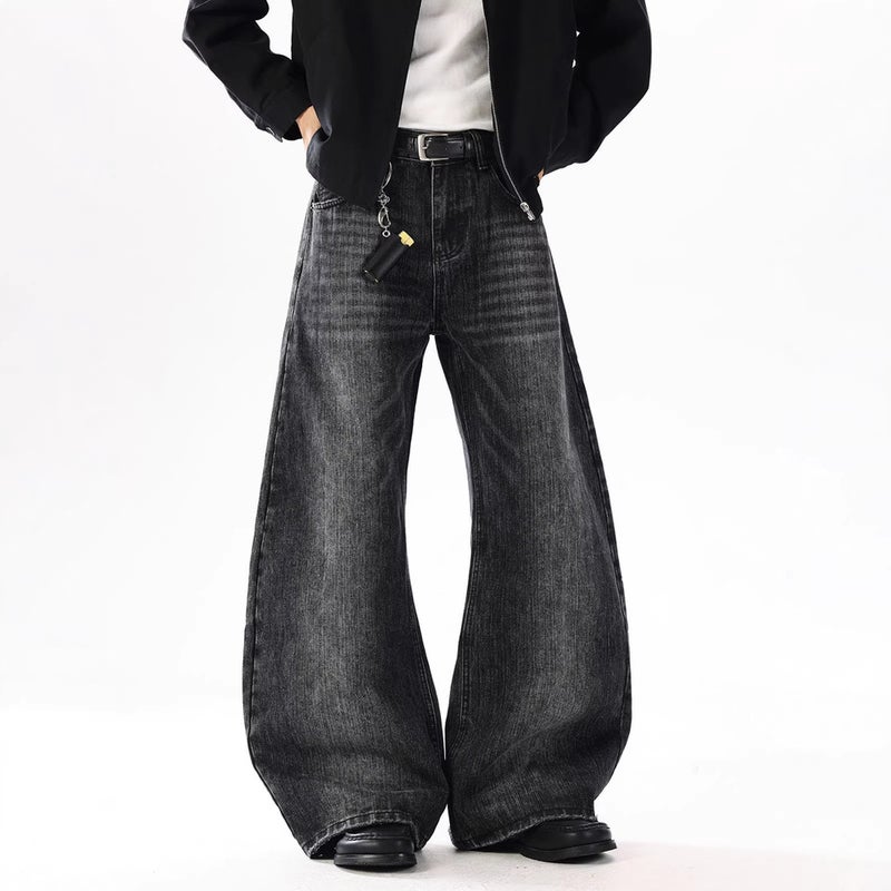 Unisex Casual Daily Denim Jeans - Image 4