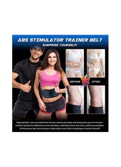 KASTWAVE Smart ABS Stimulator Belt Portable Abdominal Training Belt Ab Toning Belt for Abdomen/Arm/Leg Training Portable Smart Fitness Workout Equipment for Women Men Home Fitness Device  - Image 2