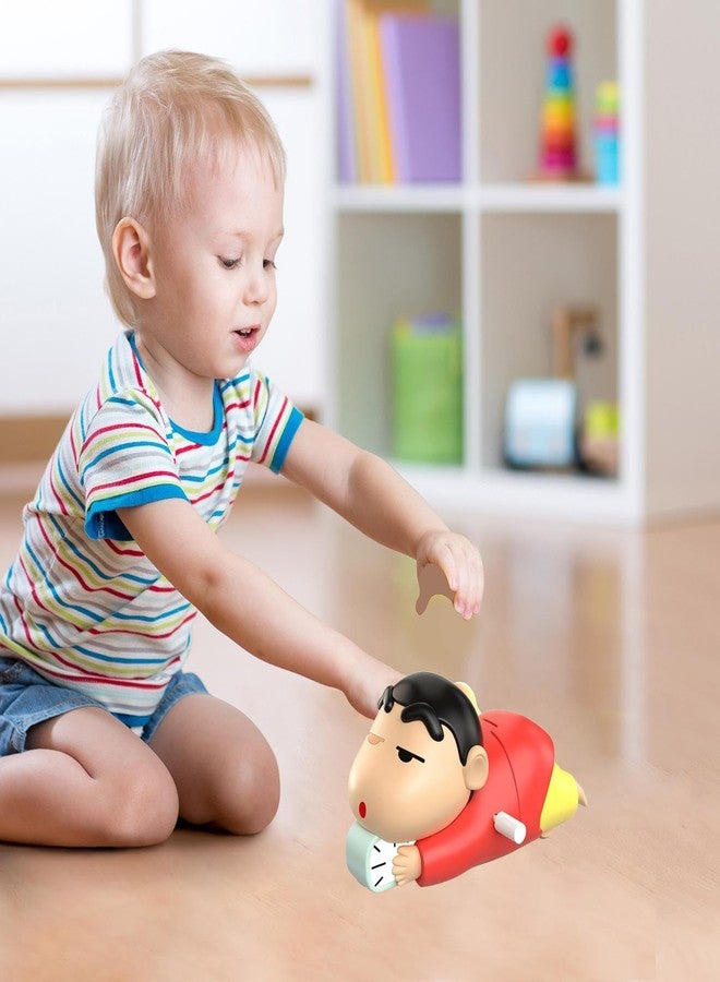 Pmeixcy Shinchan Crawling Toy, Anime Character Toys, Cartoon Toy for Kids, Manual Clockwork Anime Figure, Creative Decorative Doll for Kids & Collectors, Birthday Gift, Christmas Gift for Kid - Image 5