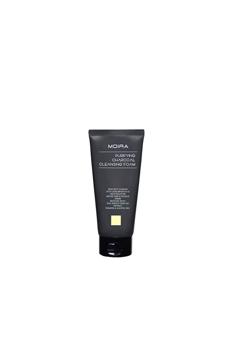 moira Purifying Charcoal Cleansing Foam 130ml - Image 1