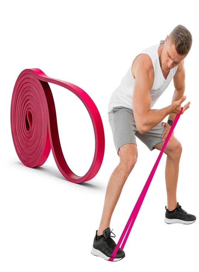 EliteFTS Pro Resistance Band - Boost Core Stability and Flexibility with This Portable, Joint-Friendly Tool - 41" Long (PRO MINI Resistance Band, Red) (Single) - Image 1