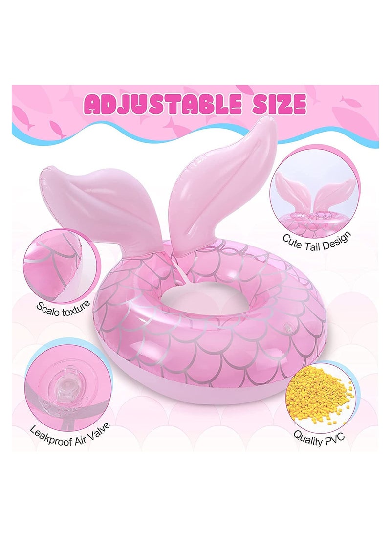 GGEROU Baby Swimming Ring Inflatable,Kids Toddler Infant Swimming Float Pool Floaties Pool Ring  - Image 2