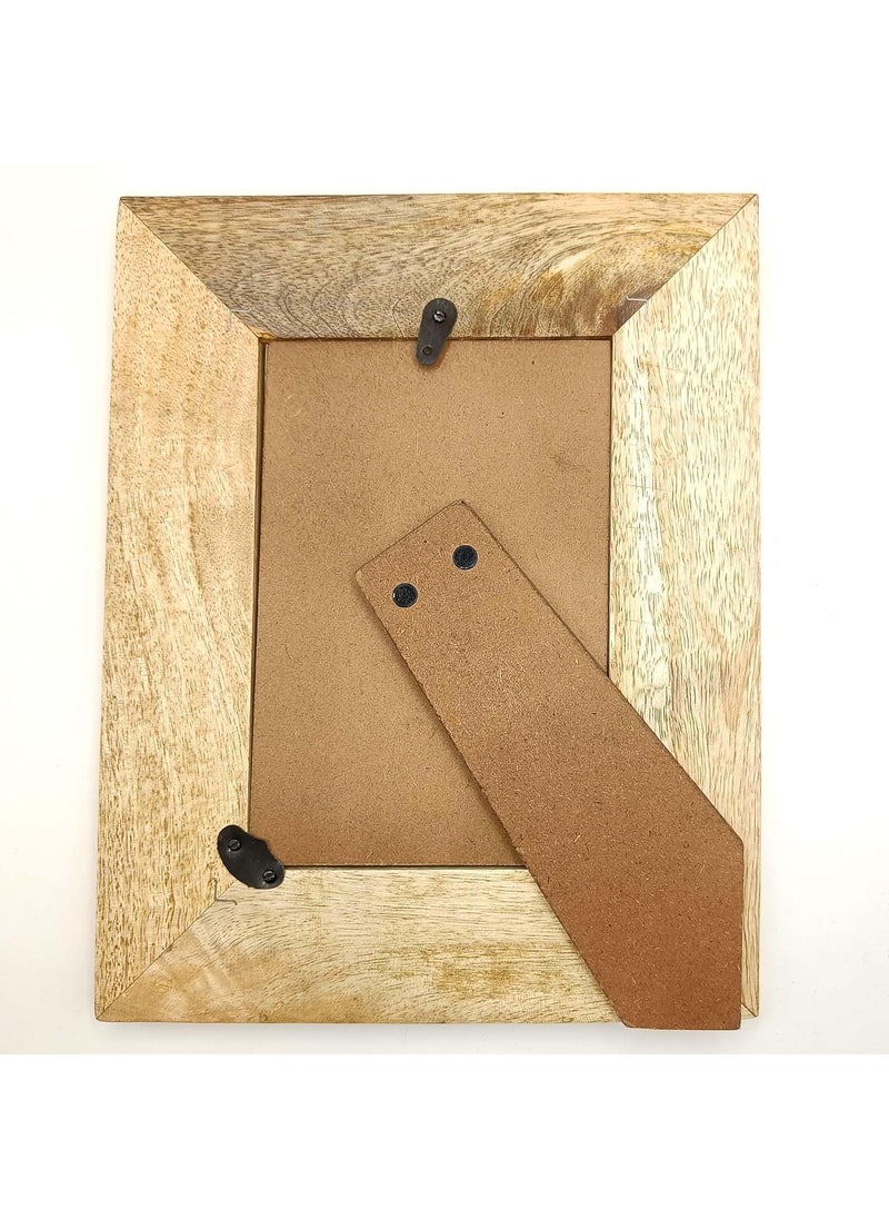 RAG28 - RAG28 Wooden Table Photo Frame Tabletop Picture Frames for Office Home EF1 - Image 1