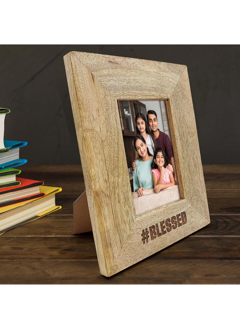 RAG28 - RAG28 Wooden Table Photo Frame Tabletop Picture Frames for Office Home EF1 - Image 1