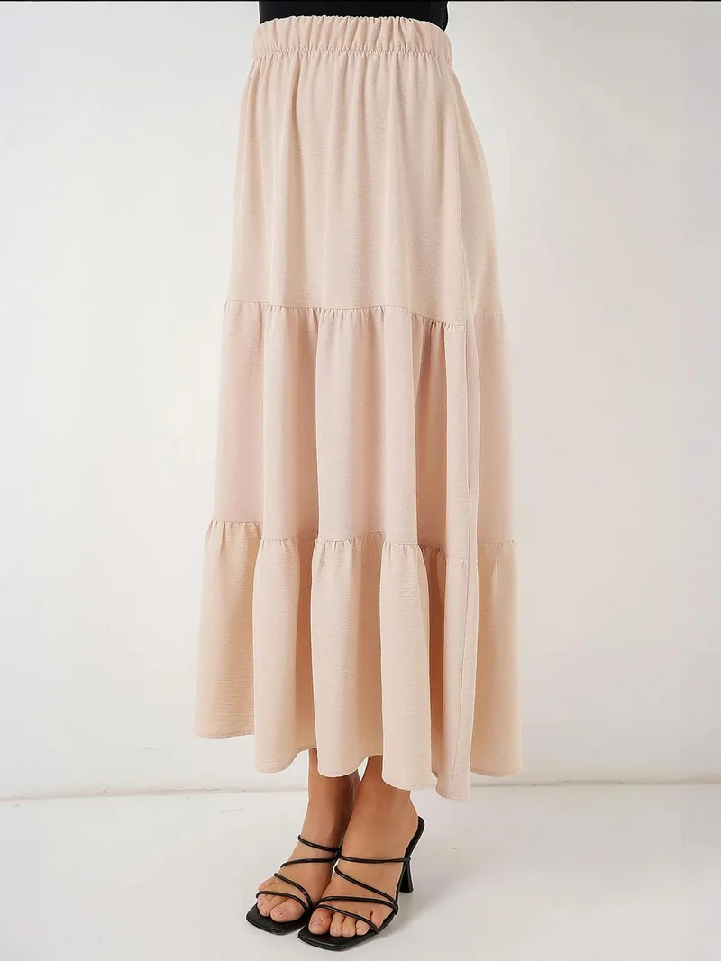 بيغ دارت تنورة ماكسي بنقوش بارزة من