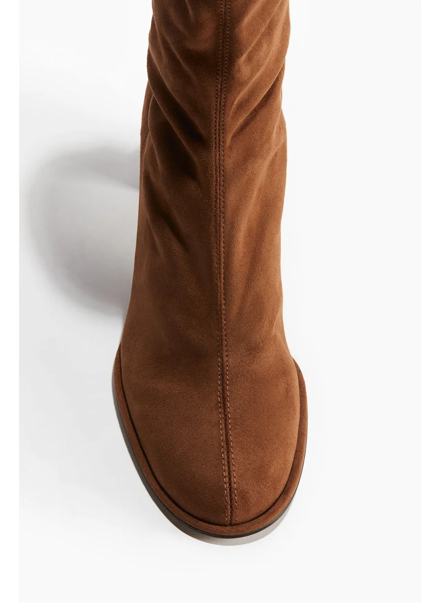 H&M Ankle-High Sock Boots