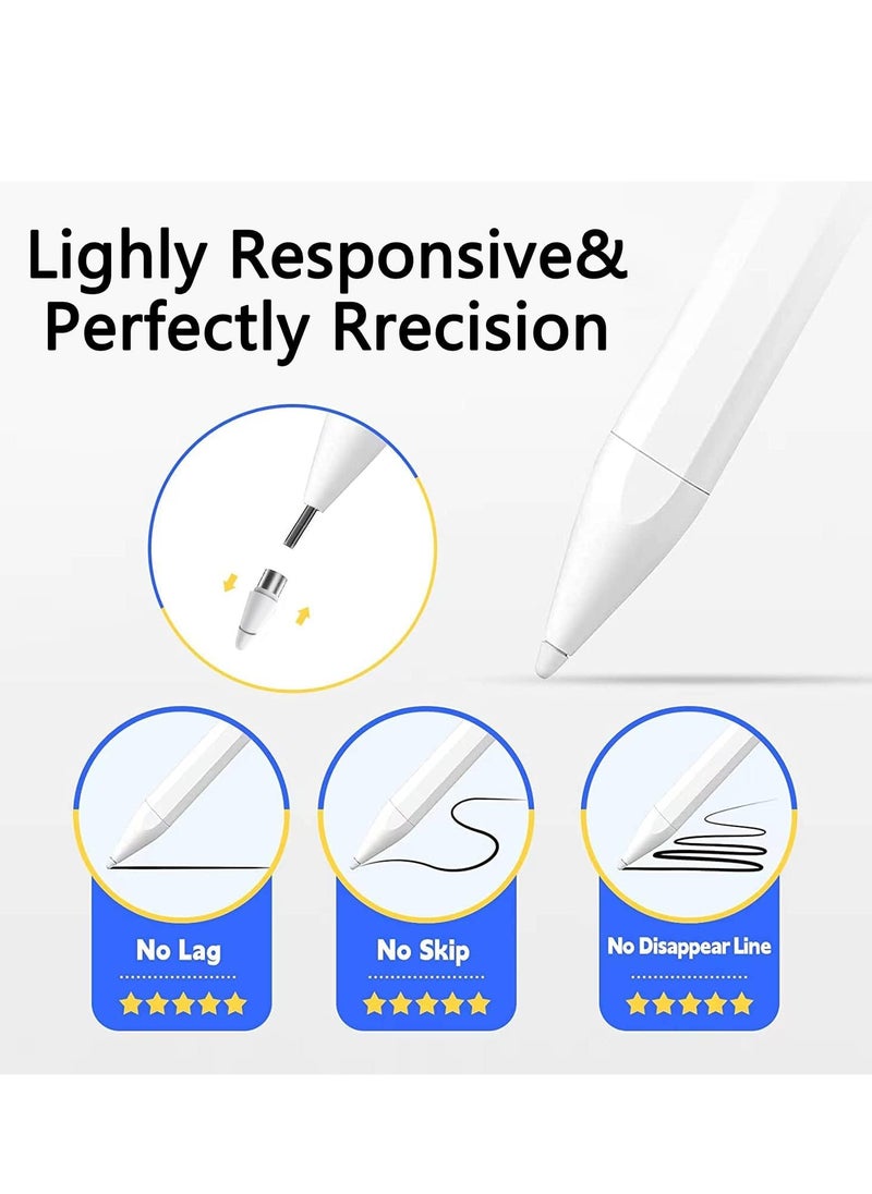Generic - Stylus Pen for Android Tablet Compatible with Samsung/Vivo/Xiaomi/Huawei/Smartphone/Android/iOS with High Sensitivity and Precise Touch 2 Replaceable Tips - Image 1