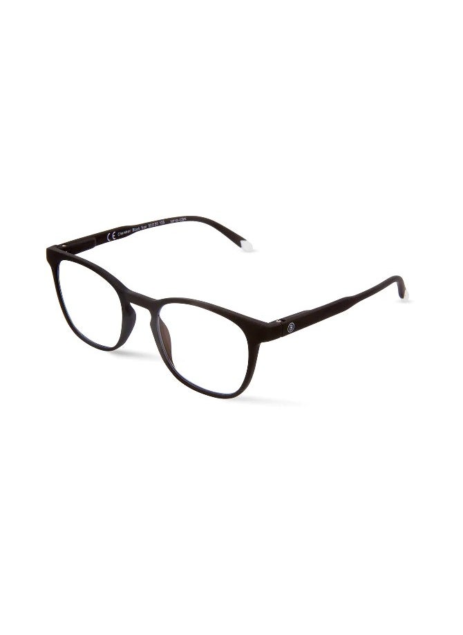 BARNER - BARNER: BLUE LIGHT Blocking Glasses for Men and Women. Computer Glasses, Screen Glasses. Gaming Glasses. Neutral Lenses. Dalston - Rectangular Frame | Color: Black Noir - Image 1
