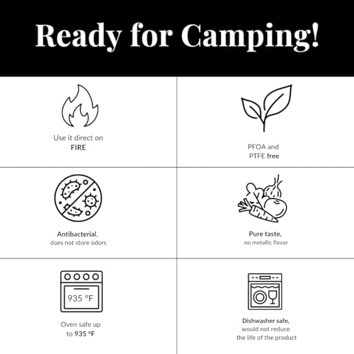 Granite Ware Coffee Boiler, 3-Quart - Stovetop or Campfire Coffee Pot, Durable Enameled Steel for Rapid Heat Absorption, Energy Efficient Design for Outdoor Adventures (Speckled Black) - Image 4