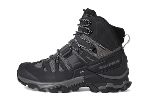 Salomon Men's QUEST 4 GORE-TEX Hiking Boots For Men, Magnet/Black/Quarry, 8 - Image 5