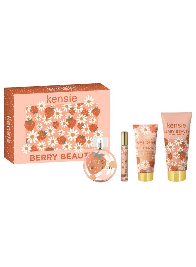 Kensie Berry Beauty 4 Piece Gift Set Edp, 3.4 Fl. Oz. - Image 1
