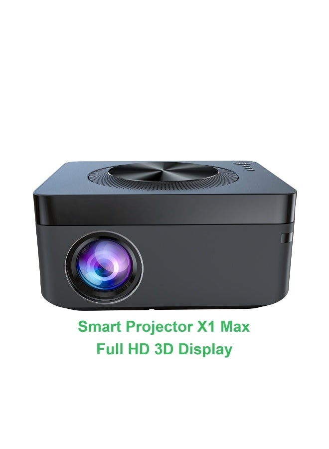 General Smart Projector X1 Max Full HD Bluetooth Projector Portable 1080P 4K HDR10+ Technology 3D Display Blue-Ray DVD Player Built in CD, DVD, VCD, SVCD, CD-R/RW, DVD±R, DVD±RW.  - Image 1
