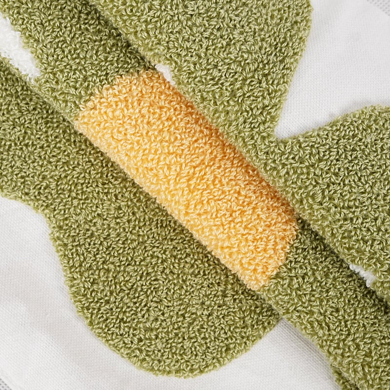 Merrycolor Embroidered Pillow Covers 18x18 Spring Green Sunflower Flower Pattern Boho Decorative Throw Pillow Covers Comfortable Cotton Canvas Square Couch Cushion Cases for Sofa Bed Living Room Decor - Image 3