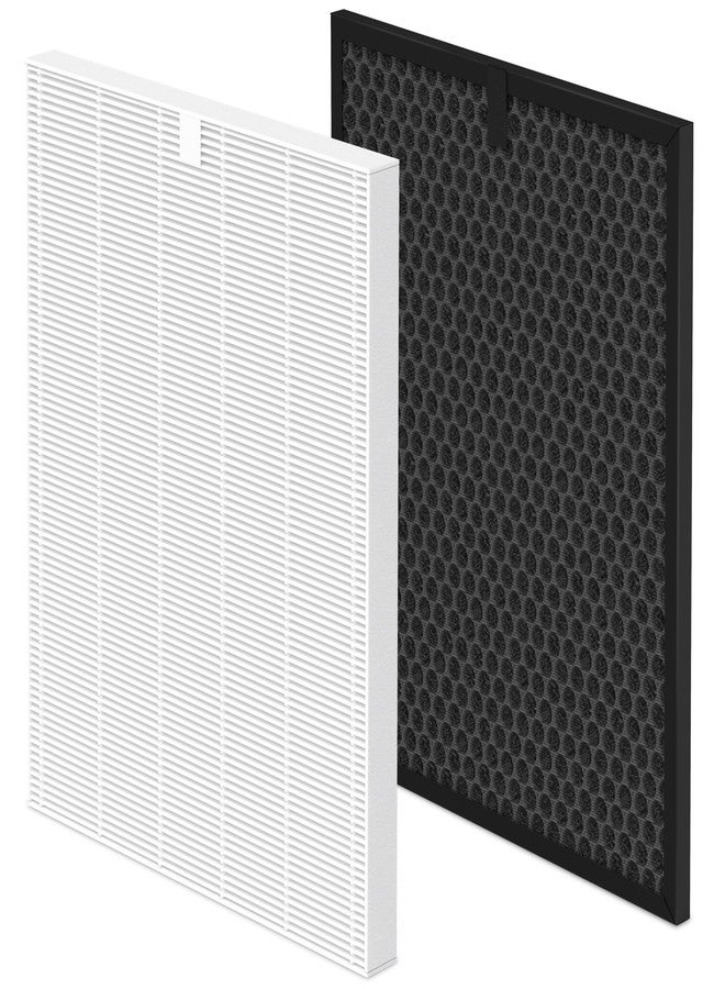 FCFMY 5510 5520 Replacement Filter Q Compatible with Winix 5510, 5520 PlasmaWave Air Purifi-ers, H13 True HEPA and Activated Carbon Filter Combo, Part# 1712-0123-00, 1 Sets Totally 2pcs - Image 1