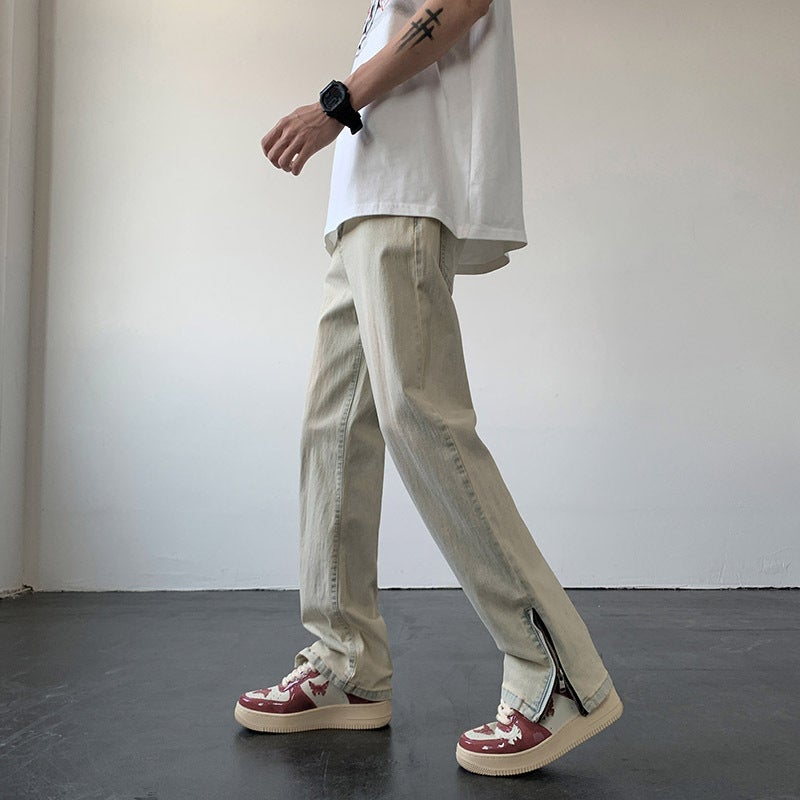 Unisex Casual Daily Denim Jeans - Image 4
