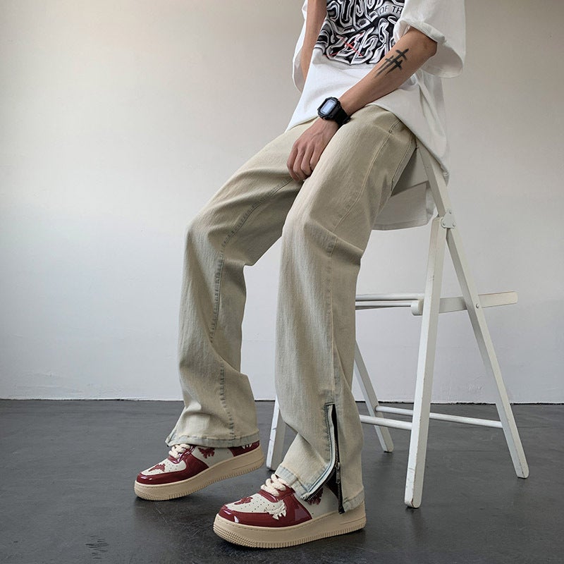 Unisex Casual Daily Denim Jeans - Image 3