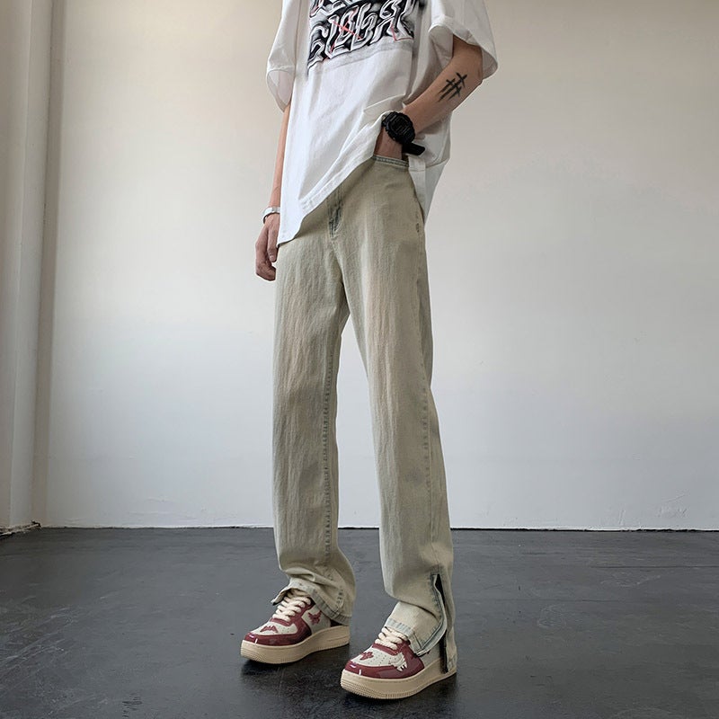 Unisex Casual Daily Denim Jeans - Image 1