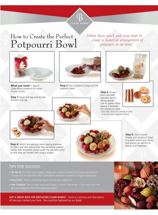 Claire Burke Claire Burke Fall Potpourri, Applejack and Peel Scent 64 oz Bag, 1 Count  - Image 3