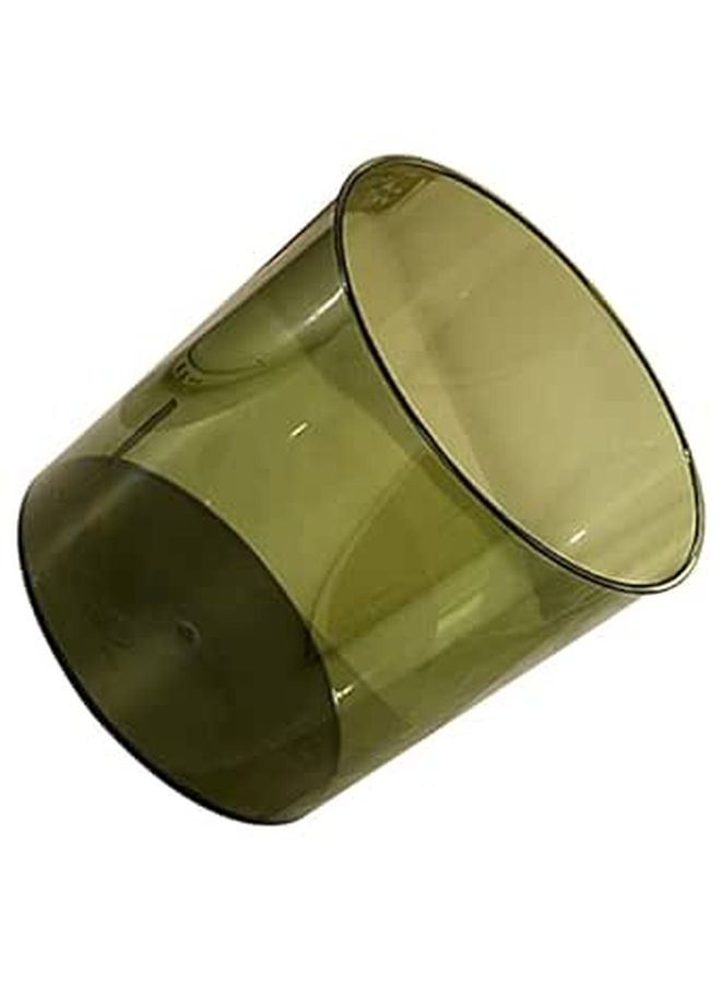 Large Capacity 10 Gallon Transparent Trash Bin For Kitchen Bathroom And Office - Image 1