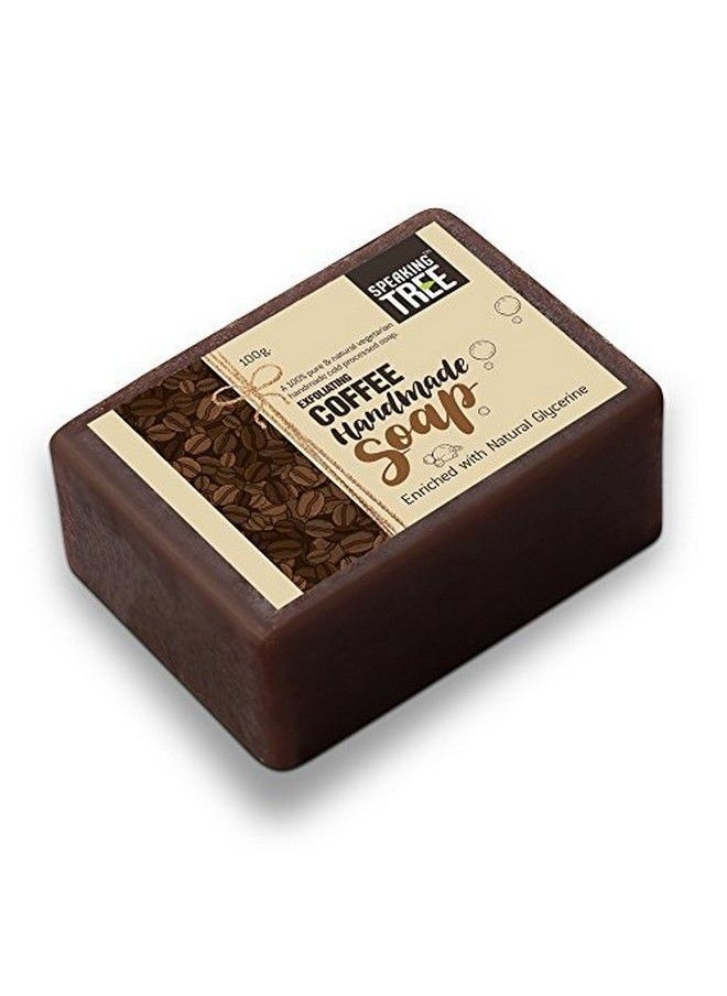 Speaking Tree - Exfoliating Coffee Handmade Soap With Refreshing Aroma For Perfectly Clean Brightening Skin (100 G) - Image 1