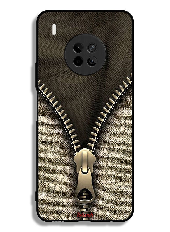 Tolwak Huawei Y9a Protective Case Cover Zip Pattern - Image 2