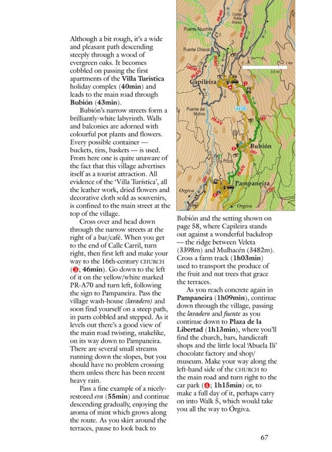Andalucia, Costa del Sol and Sierras Sunflower Walking Guide: 55 long and short walks and 7 car tours  - Image 3