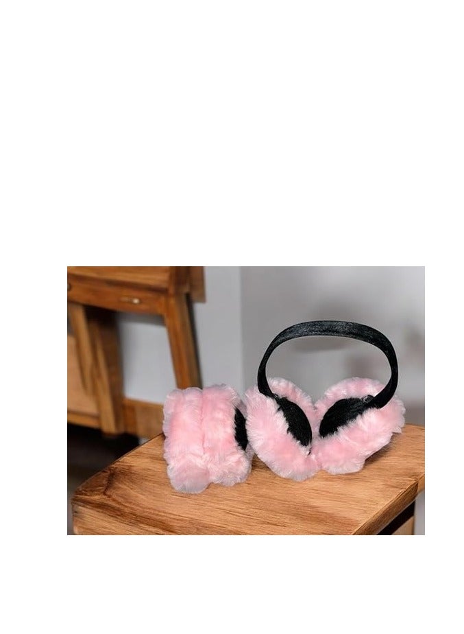 Winter ear warmer from Ayda store, comfortable and modern, with delicate and distinctive shapes, with a soft plush air cushion design for warmth - Image 3